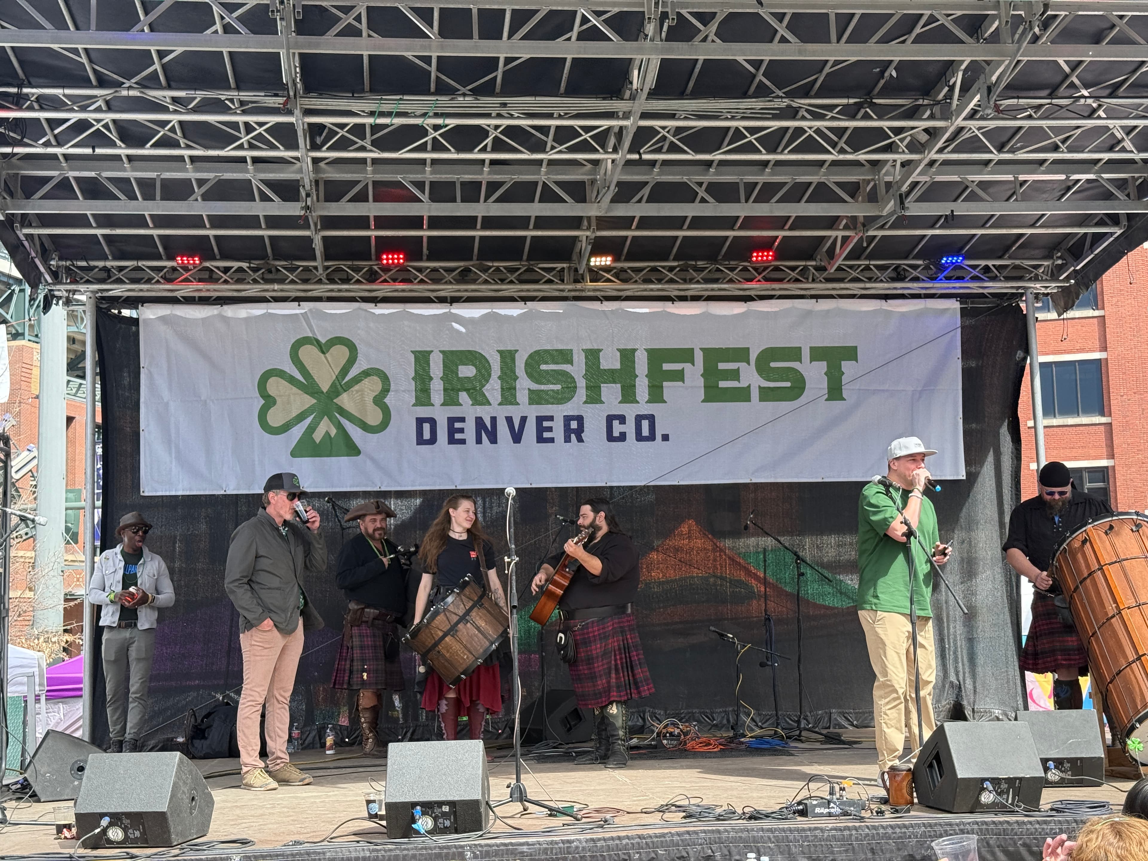 Irish Fest stage