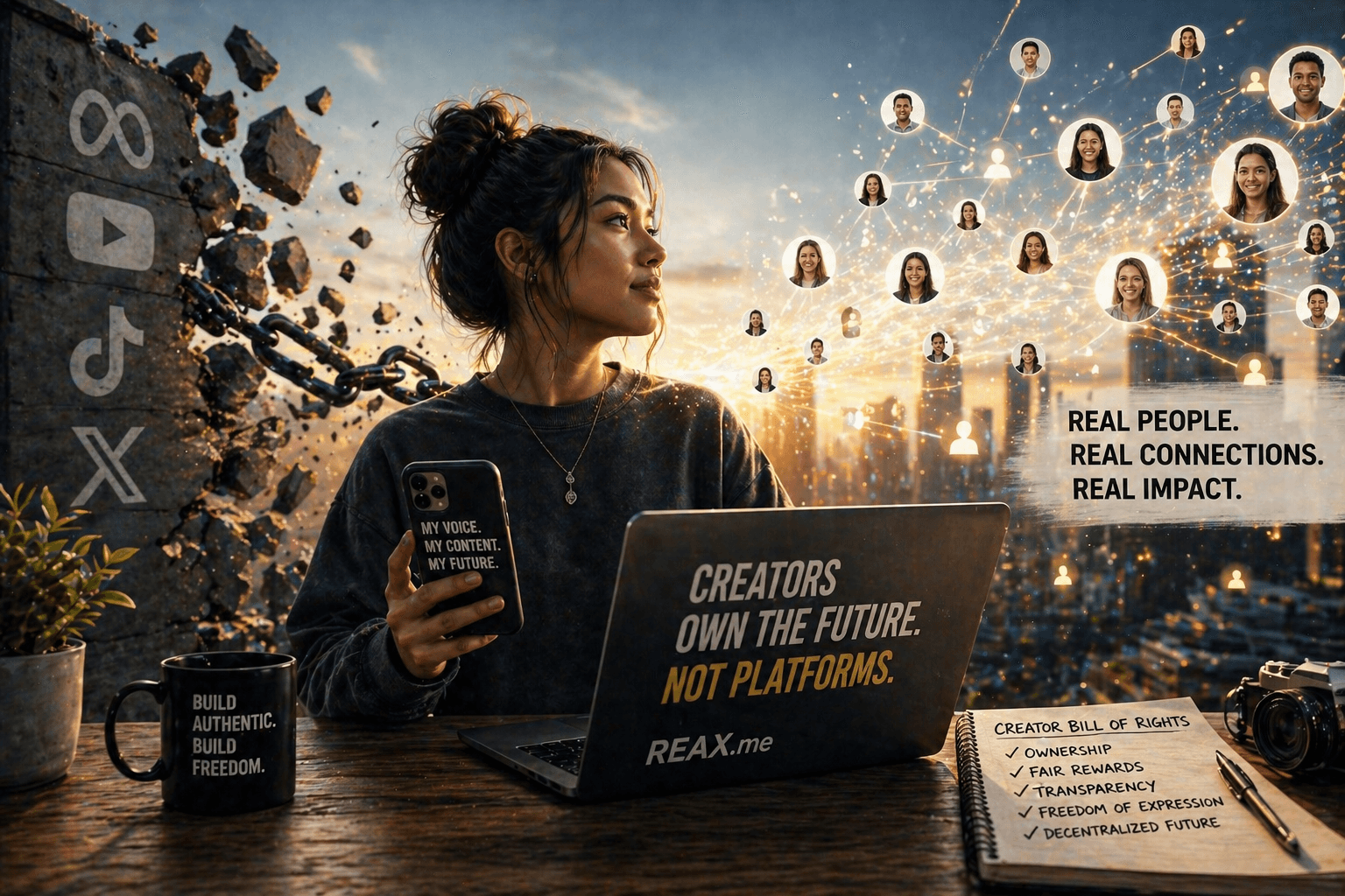 Creator Economy Bill of Rights — audience portability, verified identity, and decentralized infrastructure