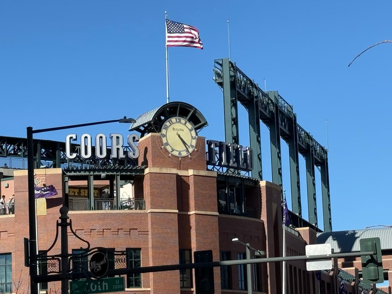 Coors Field — Rockies vs Dodgers April 2026